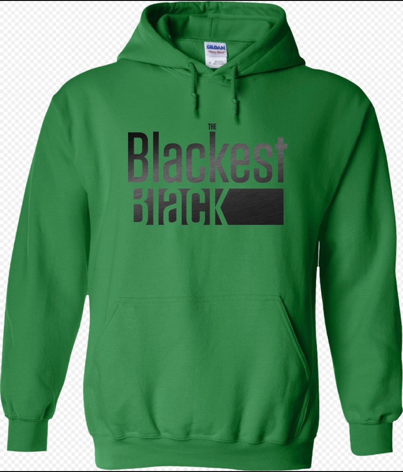 Classic 'Black Capital' Hoodie